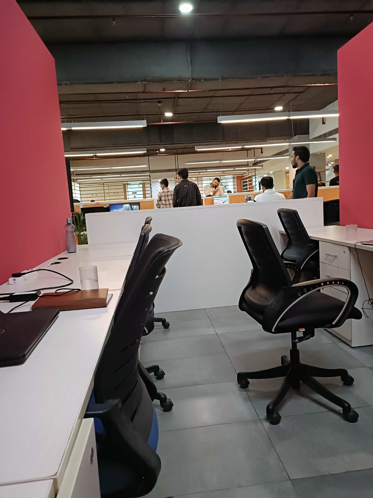 Digital Fit India office interior — team workspace